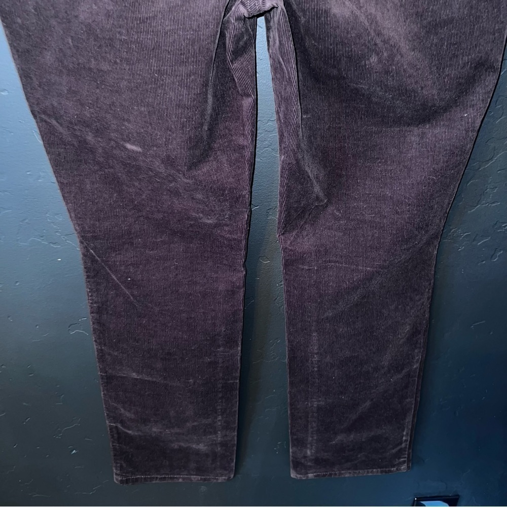 Talbots Heritage Petite Corduroy Pants in Chocolate Brown size:14 P STRAIGHT LEG - Picture 8 of 10